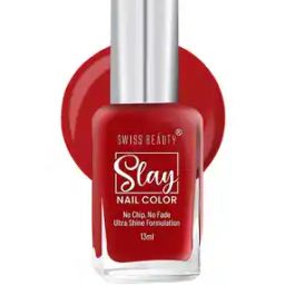 Slay Nail Color - Silk Red-16