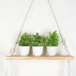 Boho Wall Hanging Shelf-13