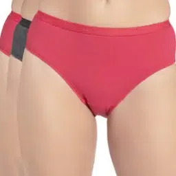 1523 High Coverage Super Combed Cotton Mid Waist Hipster with Ultrasoft Exposed Waistband and Stay Fresh Treatment-15