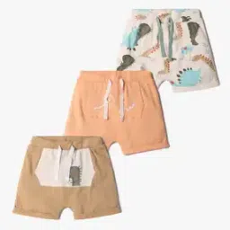 Pack of 3 Printed Assorted Shorts-image-40