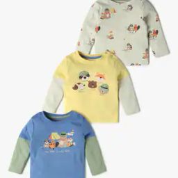 Pack of 3 Printed Assorted T-Shirts-picture-25