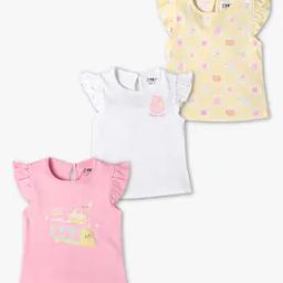 Set of 3 Assorted Kawai Story Regular Fit T-Shirts-image-1