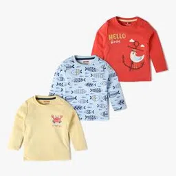 inf frendz Graphic Print Regular Fit Round-Neck Assorted T-Shirts-picture-8