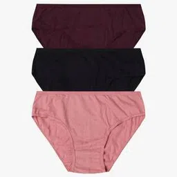 Women Pack of 3 Mid-Rise Hipster Panties-image-45