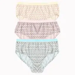 Pack of 3 Printed Hipster Panties-picture-3