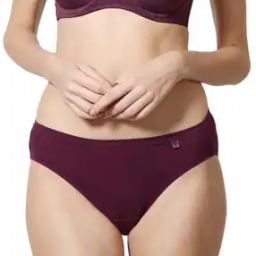 Pack of 3 Anti-Bacterial & No Marks Waistband Bikini Panties-picture-42