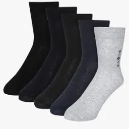Men Set of 5 Ankle-Length Everyday Socks-2