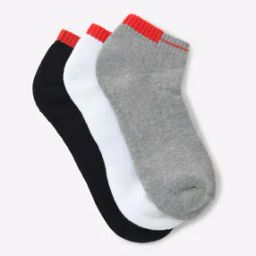 Pack of 3 Ankle-Length Socks-image-59