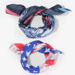 Pack of 2 Graphic Print Scarves-picture-31