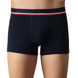Pack of 2 Trunks with Logo Waistband-image-45