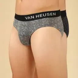 Men Printed Briefs with Brand Wasitband-image-4