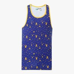 Printed Vest with Contrast Piping-image-22