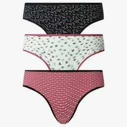 Women Pack of 3 Printed Hipster Panties-picture-14
