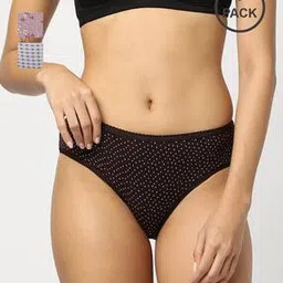 Pack of 3 Printed Mid-Rise Hipster-image-42