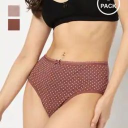 Women Pack of 3 High-Rise Hipster Panties-image-66