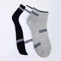 teamspirit Pack of 3 Ankle-Length Socks-picture-15