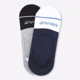 Men Pack of 2 Assorted No-Show Socks-4