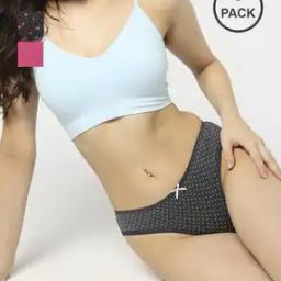 Women Pack of 3 Printed Bikini Briefs-image-6