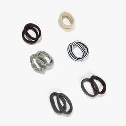 yousta Women Set of 12 Assorted Hair Ties-picture-27
