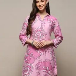 Lilac Rayon Straight Kurta-image-5