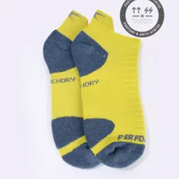 Cushioned-Heel Colourblock Socks-image-19