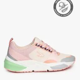 Colourblock Lace-Up Running Shoes-image-36