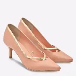 Pointed-Toe Pumps with Criss-Cross Strap-12