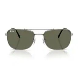 Unisex Polarised Rectangular Sunglasses-0RB3755004/5859-20