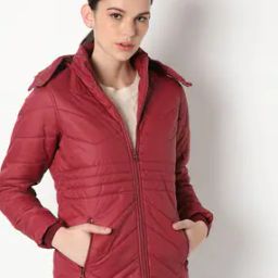 Zip-Front Hooded Puffer Jacket with Zip Pockets-image-26