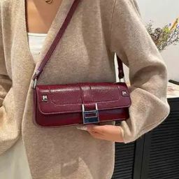Women Shoulder Bag with Detachable Strap-image-30