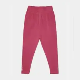 Girl Mid-Calf Length Leggings with Elasticated Waist-image-62