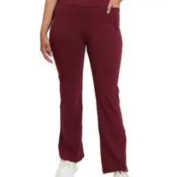 Lightweight Groove In Cotton Flare Pants Tall Version-image-67