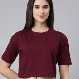 Crew-Neck T-Shirt with Short Sleeves-image-15