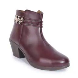 Women Ankle-Length Boots with Synthetic Upper-image-8
