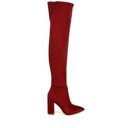 london rag Block-Heeled Knee-Length Boots-picture-47