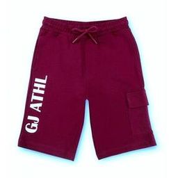 Boys Mid Rise Typographic Bermudas-21