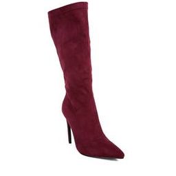 london rag Mid-Calf Boots with Suede Upper-picture-3