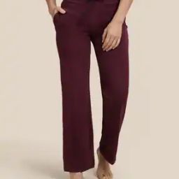 Women Relaxed Fit Pyjamas with Drawstrings-image-64
