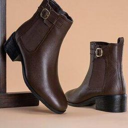 Women Ankle-Length Boots with Zip Closure-image-29