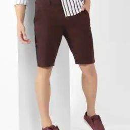 Shorts with Contrast Side Taping-picture-29