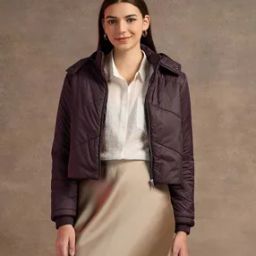 Women Quilted Regular Fit Puffer Jacket-picture-25