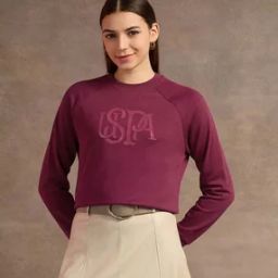 Women Brand Print Oversized Sweatshirt-image-40