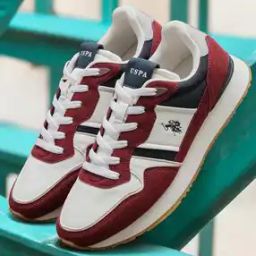 Men Panelled Low-Top Lace-Up Sneakers-29