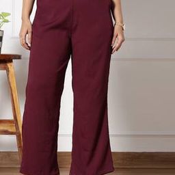 Women Palazzo with Semi-Elasticated Waist-picture-17