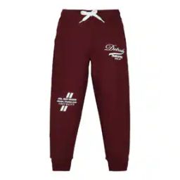 Boys Typographic Print Joggers-image-84