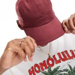 Baseball Cap In Soft Touch Burnt-picture-18