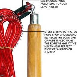 Gmefvr Hand Gripper (strengtheners) 2 + Skipping Rope 1 | Pack of 3 Combo | Multi Random Color of Skipping Rope image 3