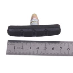 Generic 2 Pairs Bicycle Accessories MTB V Brake Pads Blocks Stop Black image 4