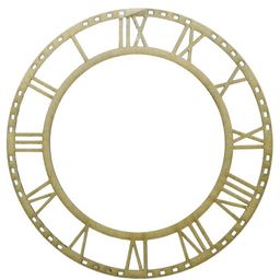 Acrylic Golden Acrylic Roman Numbers for Clock for Resin Digits for Clock Making in Resin Art, MDF Craft, Decoupage Craft, DIY Craft (6 inch) image 3