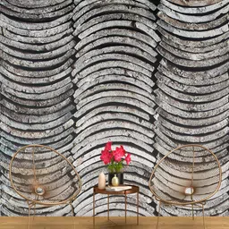 Jaamso Royals Grey Brick Vinyl Removable Wallpaper-11